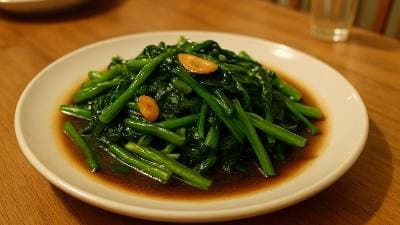 Garlic Stir-Fried Vegetables