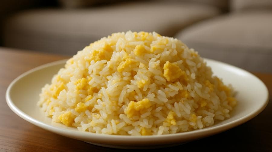 Egg Fried Rice Lucy