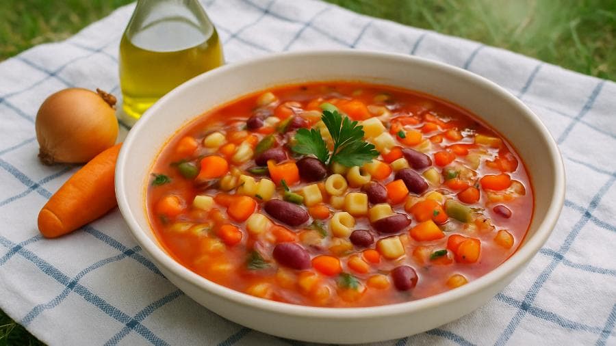 Minestrone Soup from Lucia