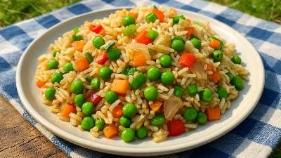 Vegetable Fried Rice Samir