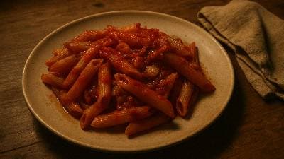 Pasta with Tomato Sauce - Sofia's Classic