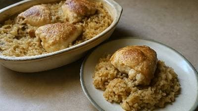 Chicken and Rice Casserole - Maria's Comfort Dish
