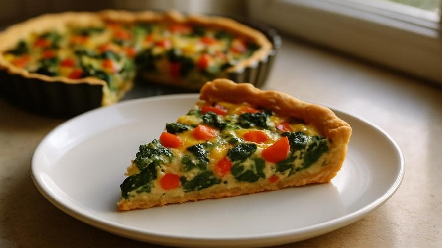 Vegetable Quiche Sylvia
