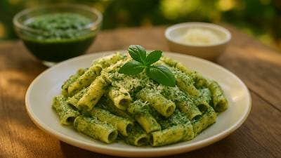 Pasta with Pesto - Maria's Classic Recipe