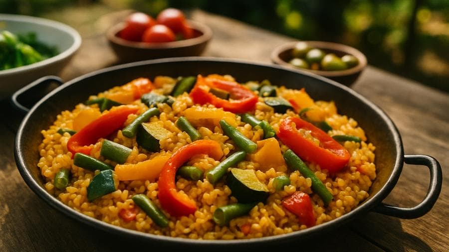 Vegetable Paella Maria