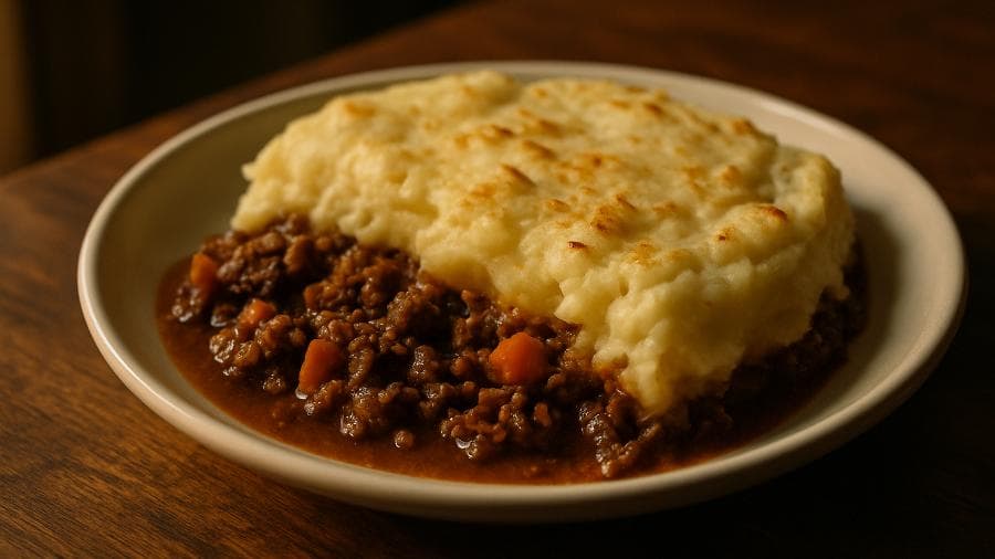 Shepherd’s Pie with Mashed Potatoes