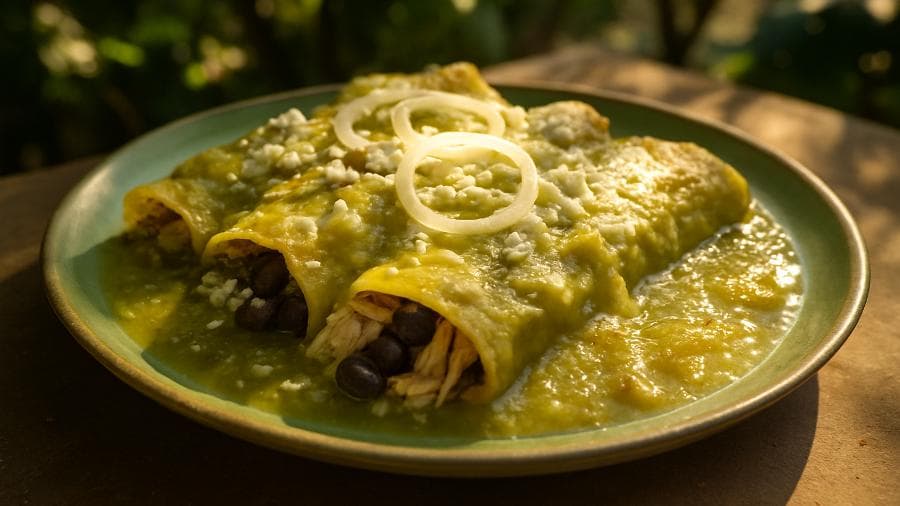 Enchiladas Verdes