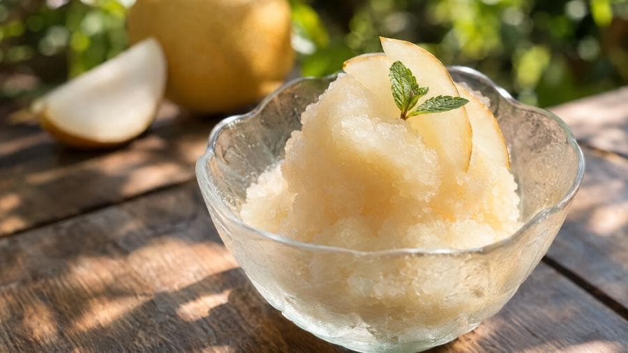 Nashi Pear Sorbet