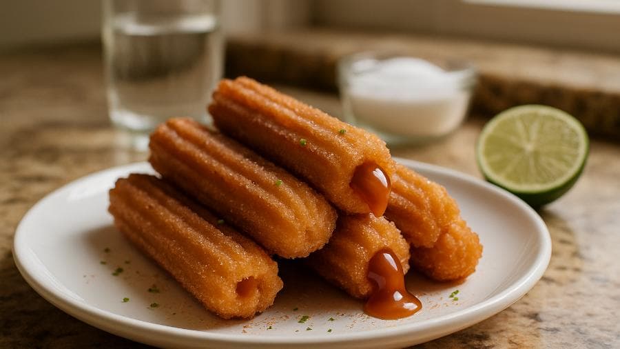 Churros con Cajeta