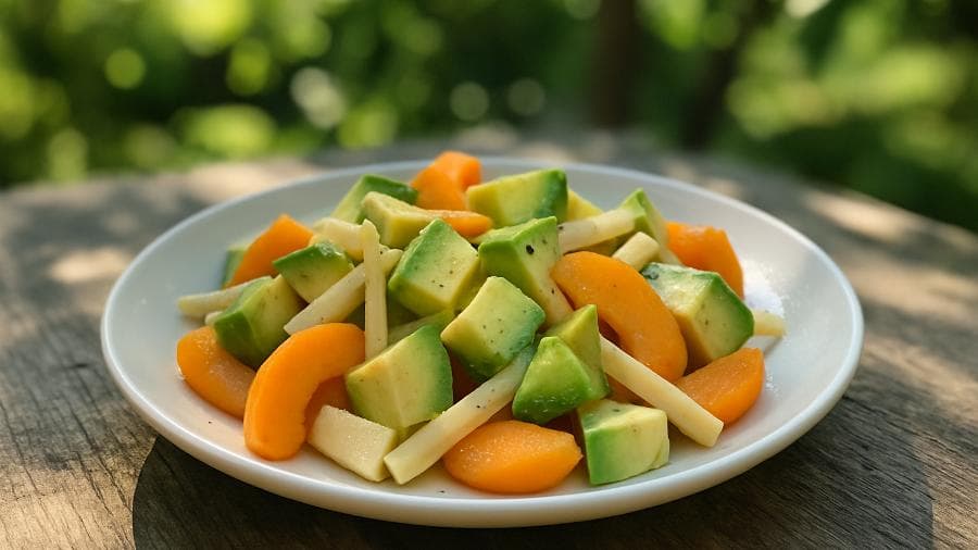 Avocado Apricot Salad