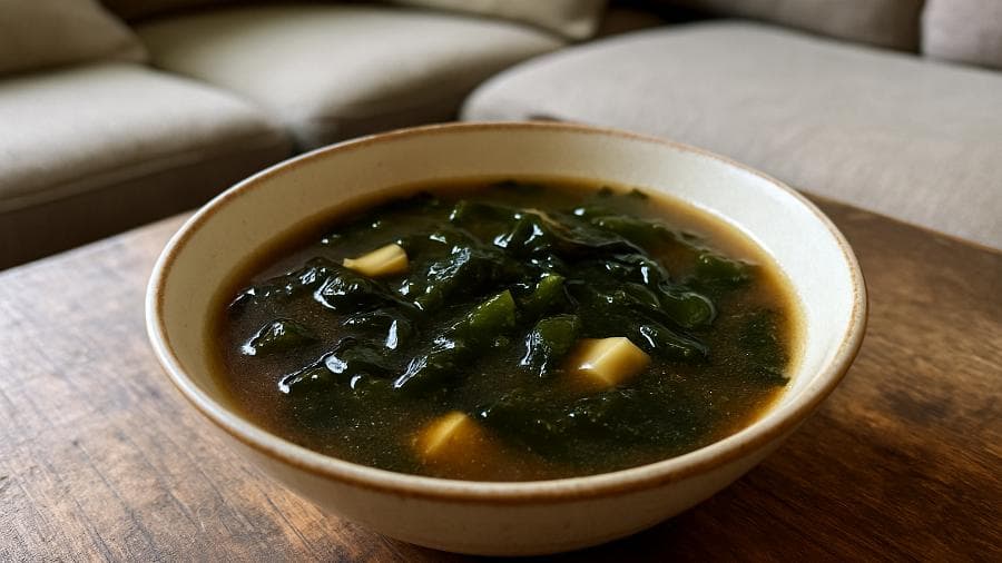 Savory Seaweed Miso Soup