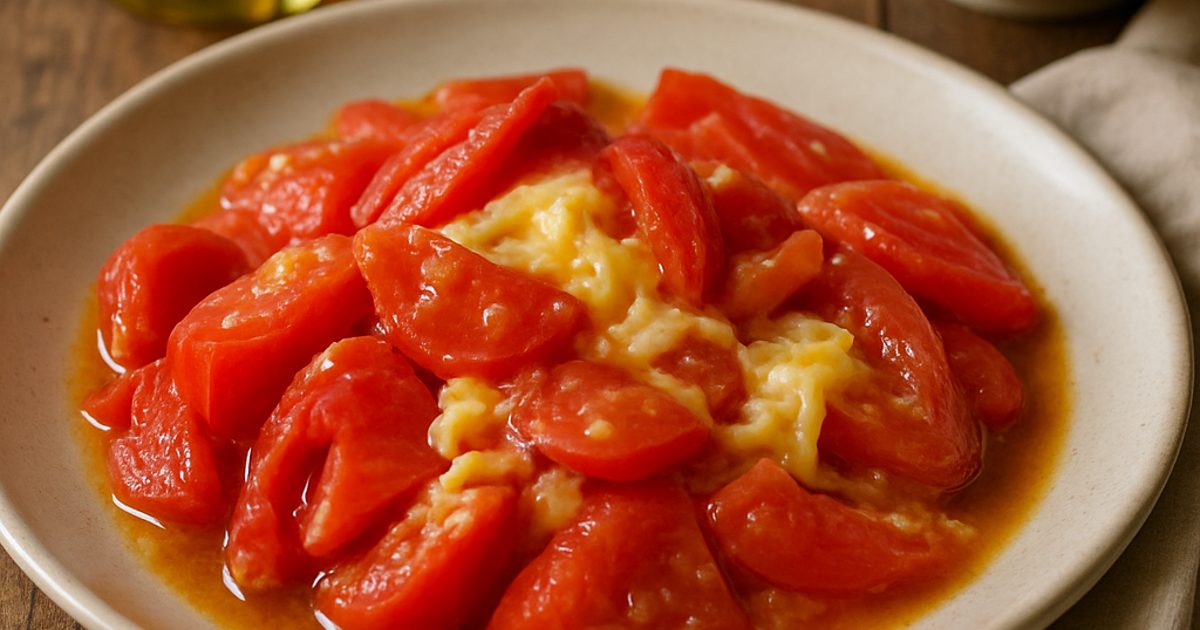 Tomato and Cheese Stir-Fry