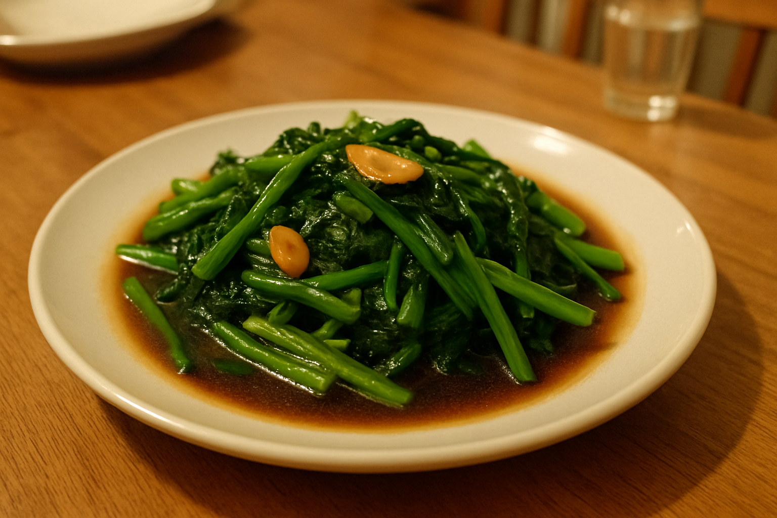 Garlic Stir-Fried Vegetables