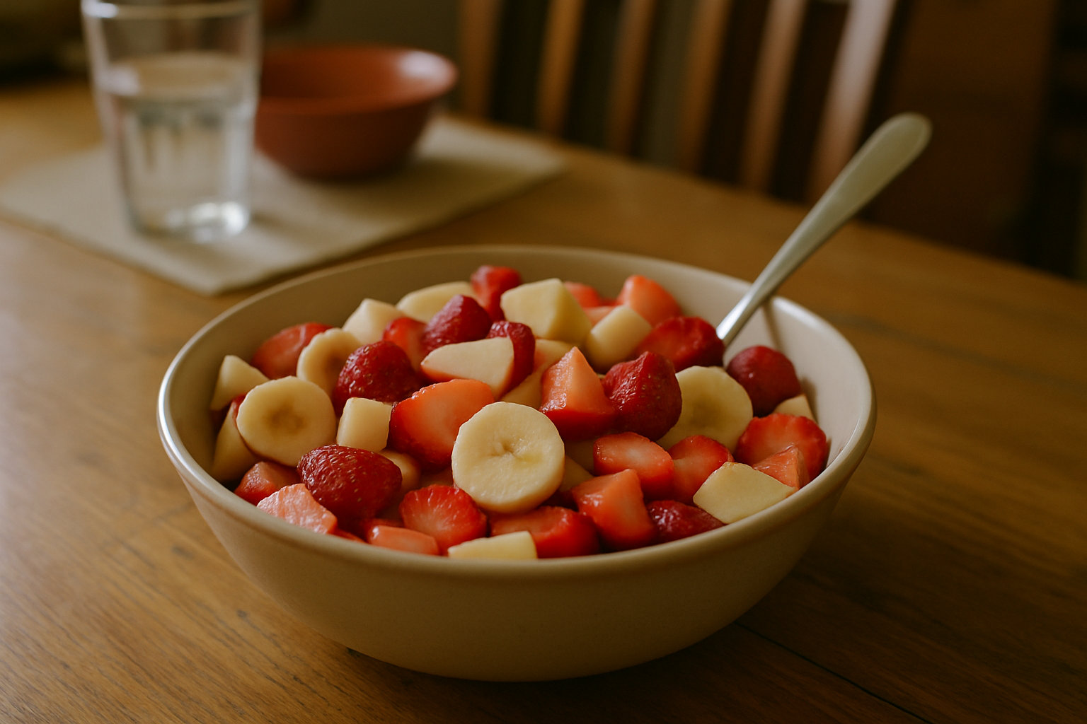 Grandma Rosa's Berry Banana Fruit Salad