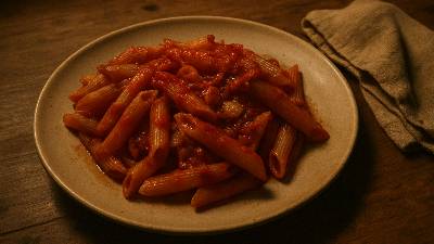 Pasta with Tomato Sauce - Sofia's Classic
