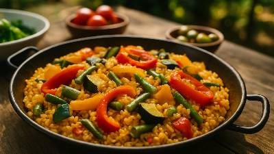 Vegetable Paella Maria
