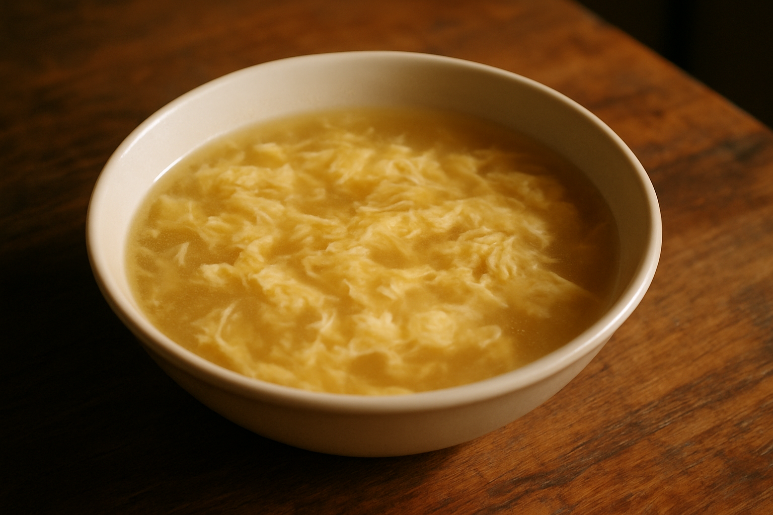 Simple Egg Drop Soup Chen