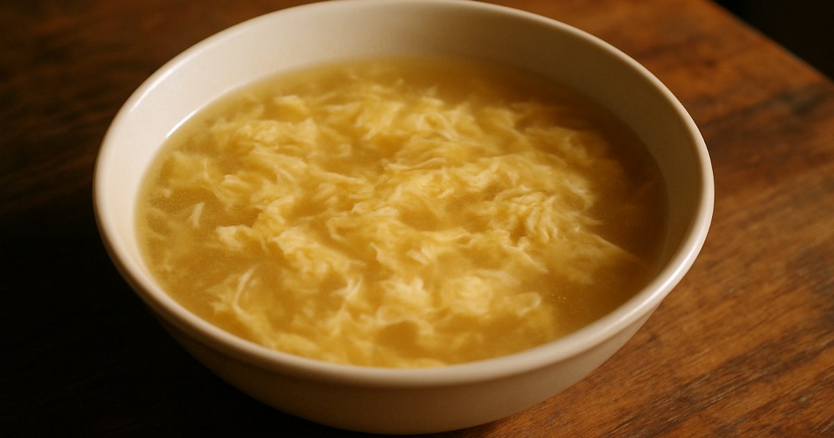 Simple Egg Drop Soup Chen
