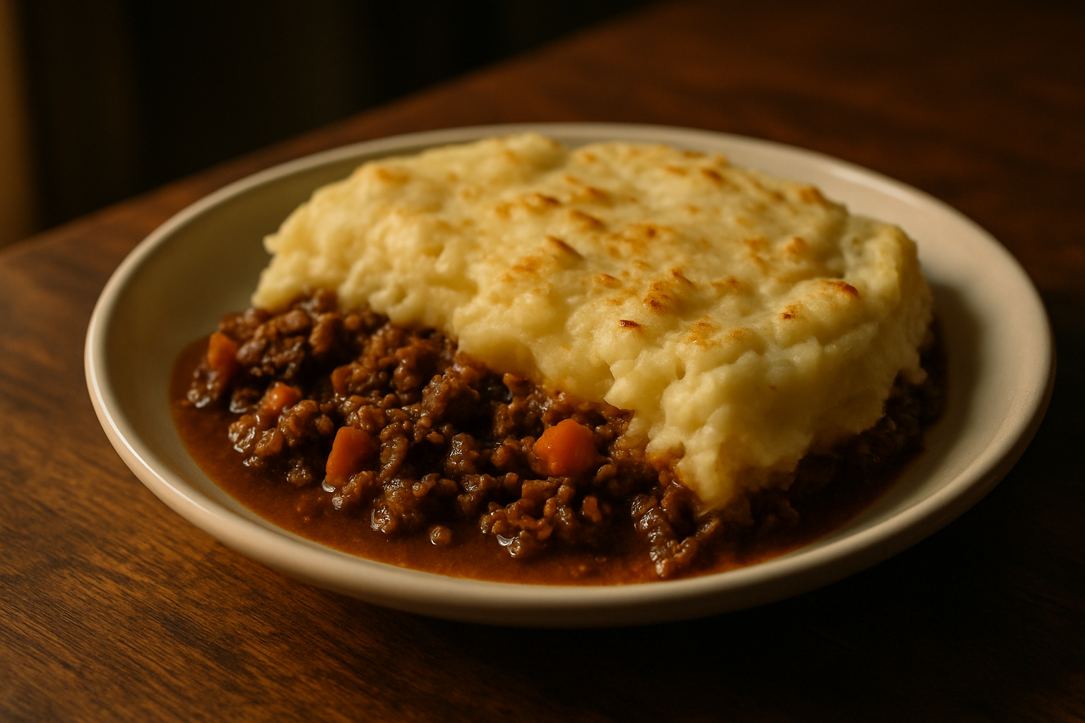 Shepherd’s Pie with Mashed Potatoes