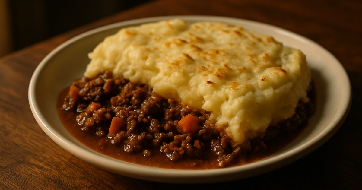 Shepherd’s Pie with Mashed Potatoes